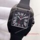 2017 Swiss Copy Cartier Santos 100 Black PVD Mens Watch 42mm (3)_th.jpg